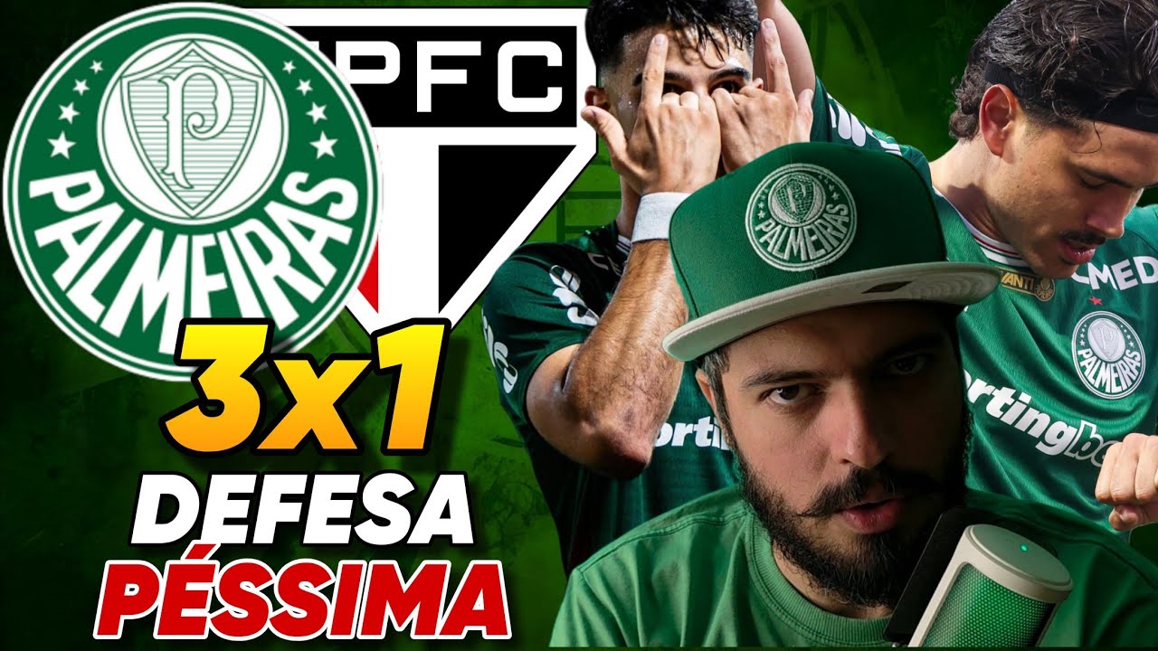 UM TIME DESEQUILIBRADO | Pós jogo Palmeiras 3 x 1 São Paulo - Paulista 2026