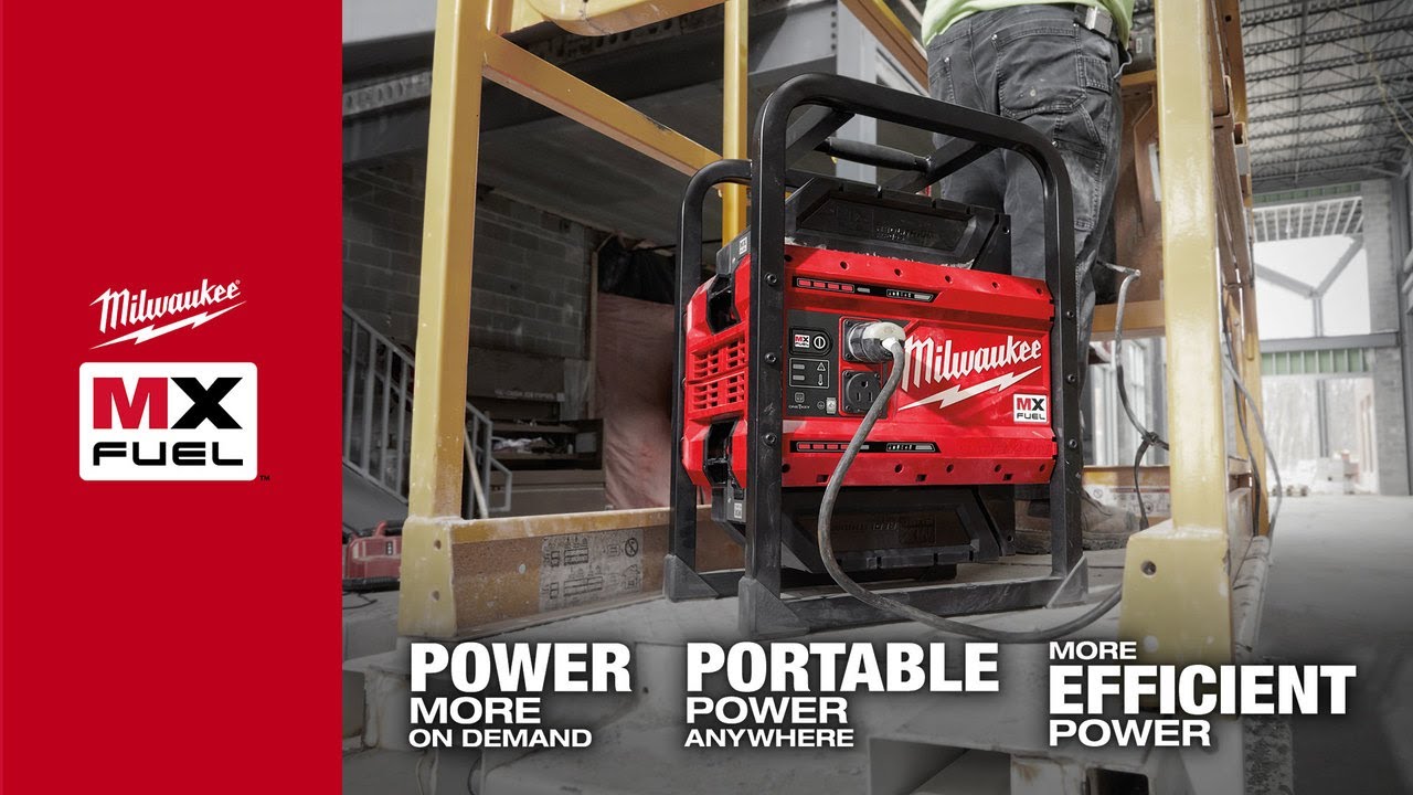 Источник питания Milwaukee&reg; MX&trade; FUEL&trade; CARRY-ON&trade; 3600 Вт/1800 Вт