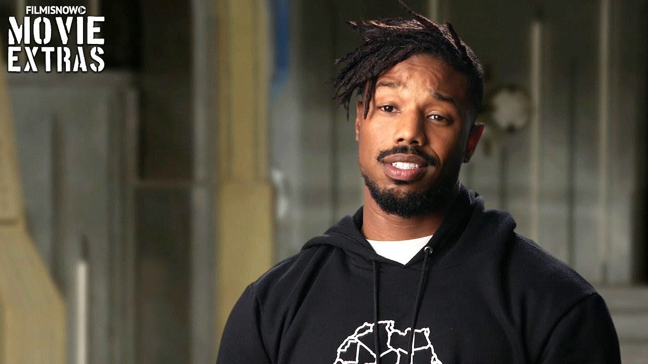 Black Panther | On-set visit with Michael B. Jordan 