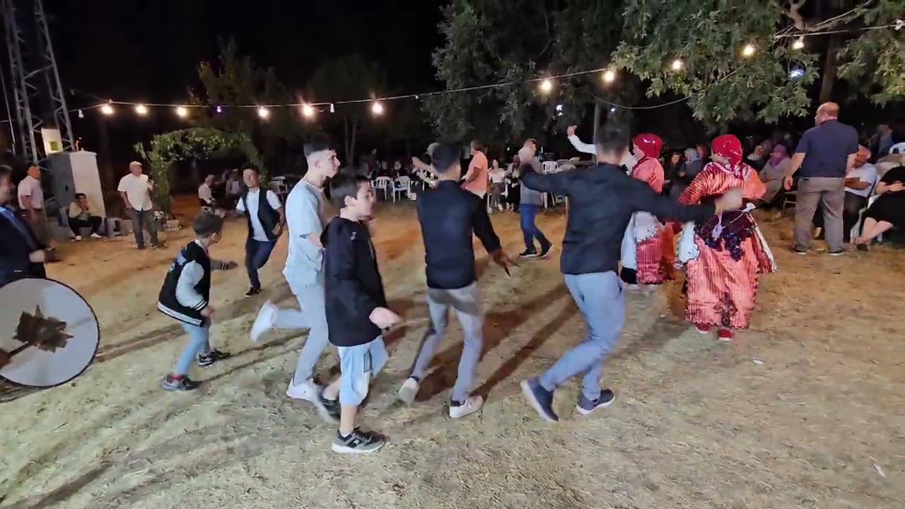 DEMİRCİ'nin KÜÇÜKOBA KÖYÜNDE KADRİYE HAYATİ DÖNMEZ ÇİFTİNİN DÜĞÜN TÖRENİNDEN GÖRÜNTÜLER 24-08-2024