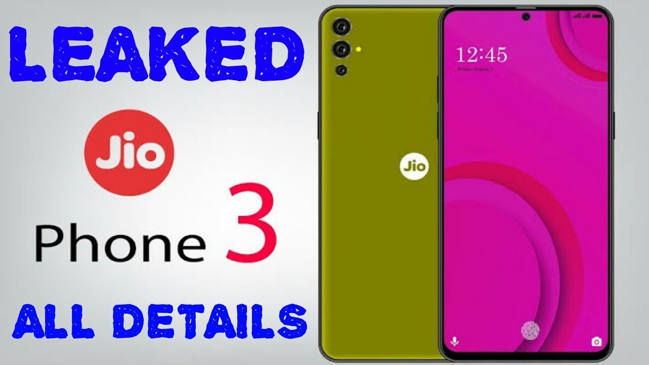 JIO PHONE 3 LEAKED || ALL DETAILS BEFORE LAUNCH LEAKED