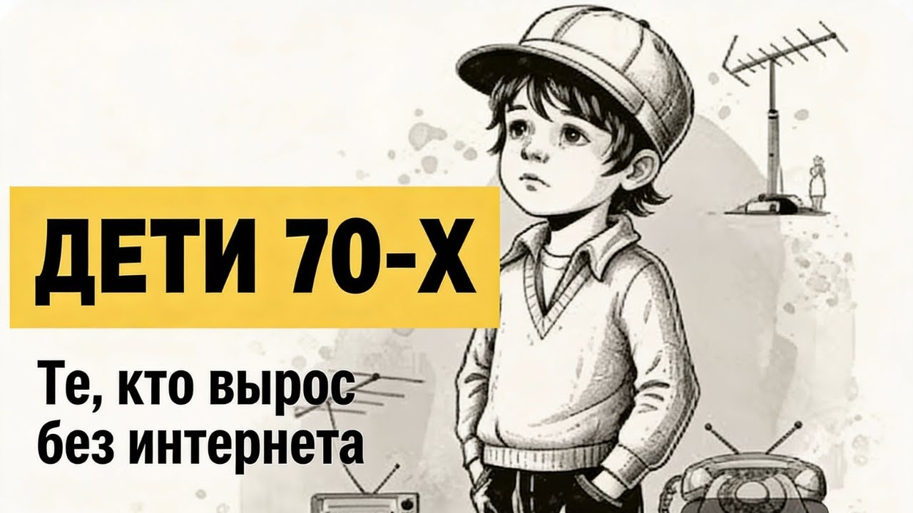 Дети 70-х обладают редкими чертами
