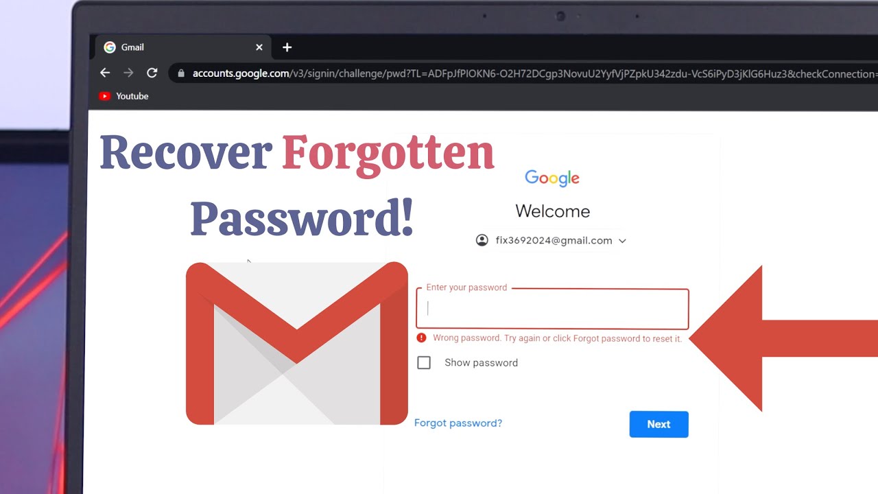 How to Recover Gmail Account Password If Forgotten [Reset]