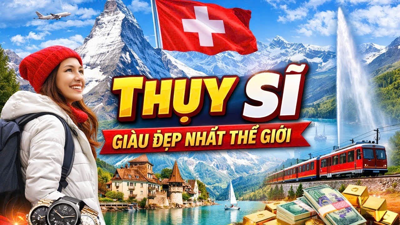 Thụy sĩ - Thiên đường giữa trái tim Châu Âu ♥️