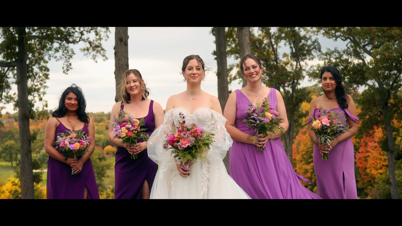 Heather and Shahid Cinematic Wedding Film | Credit Valley Golf and Country Club, ON