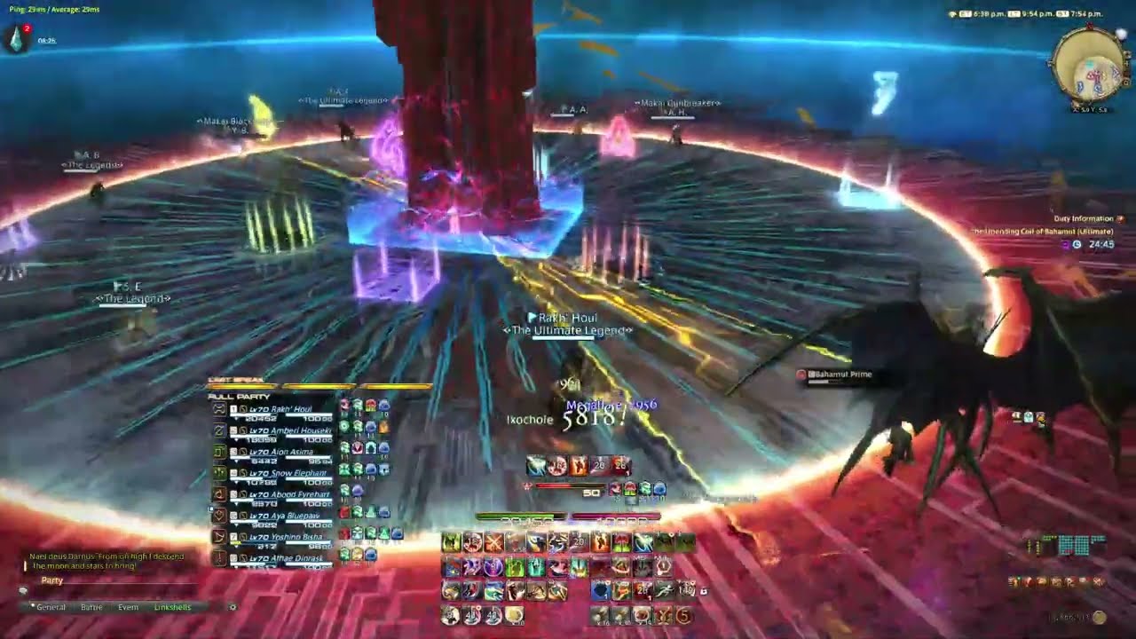FFXIV Ucob War MT Pov| 6.15|  LPDU