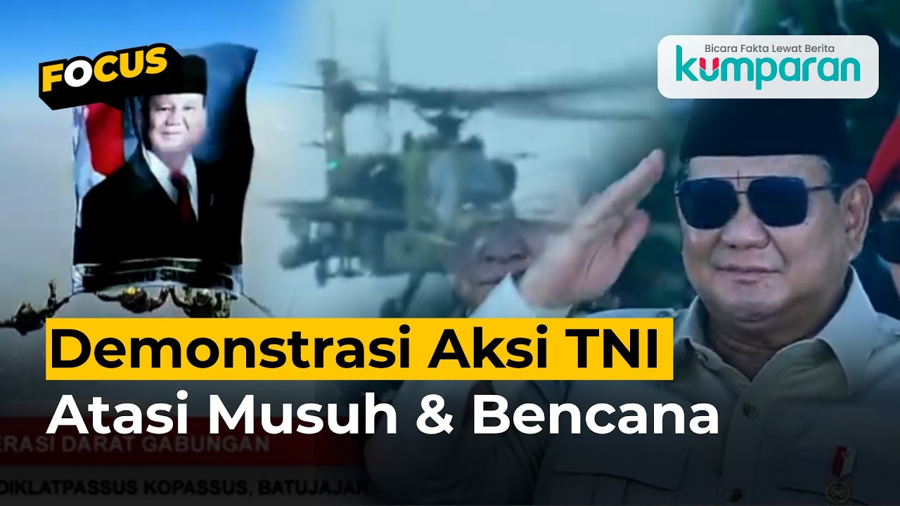 [FULL] Aksi Gelaran Pasukan Kehormatan TNI: Pangkopassus-Kodam Baru Dilantik di Batujajar