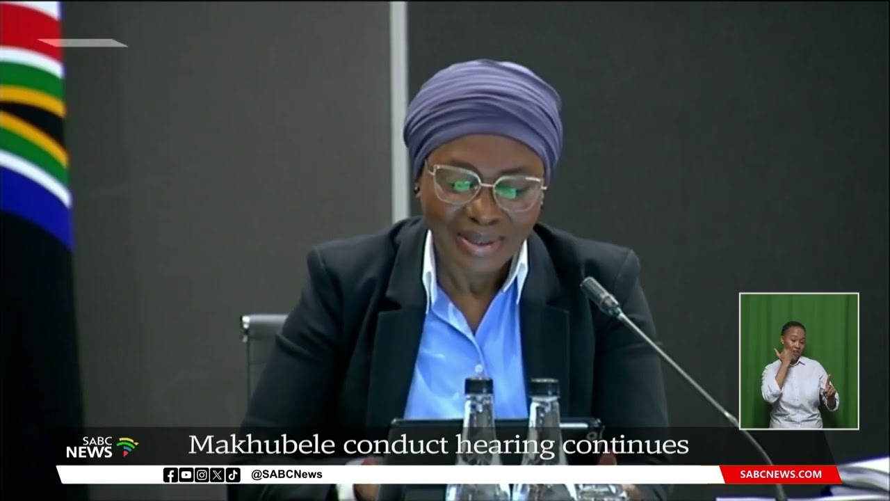 Suspended Gauteng High Court Judge Tintswalo Makhubele's tribunal hearing continues