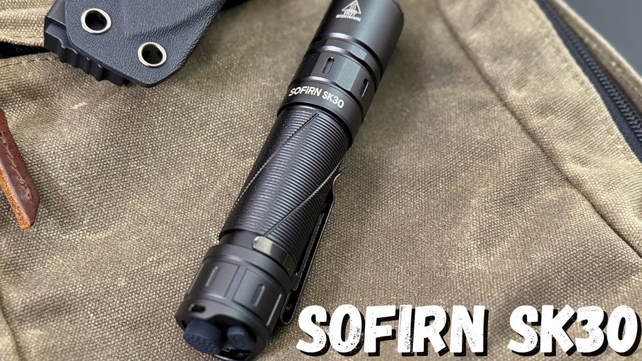 Sofirn SK30 &mdash; тактический зверь с двумя хвостовыми переключателями!