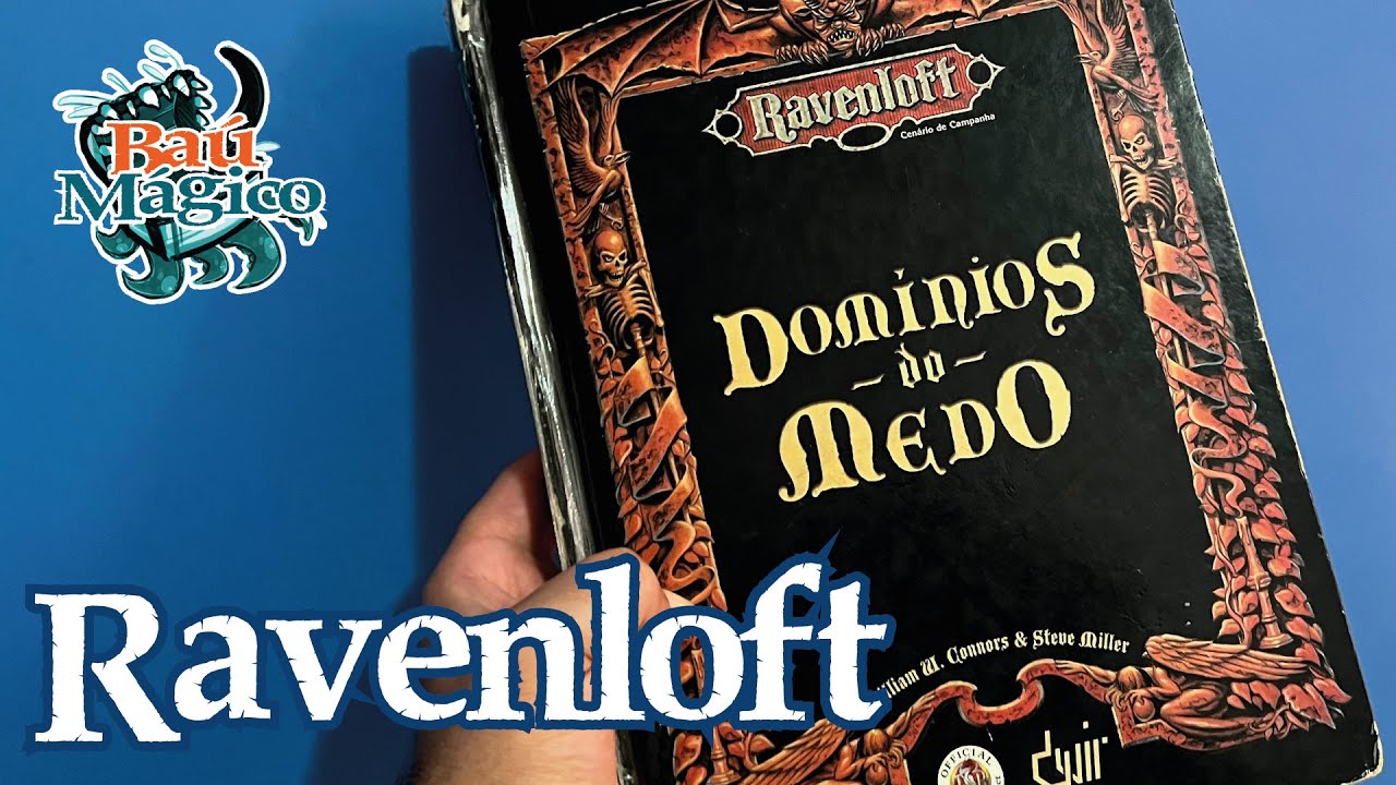 Detalhando o Livro Ravenloft AD&D: Domínios do Medo 📚 Baú Mágico