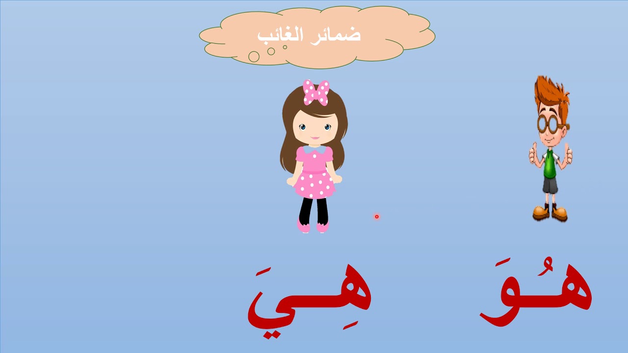 ضمائر الغائب