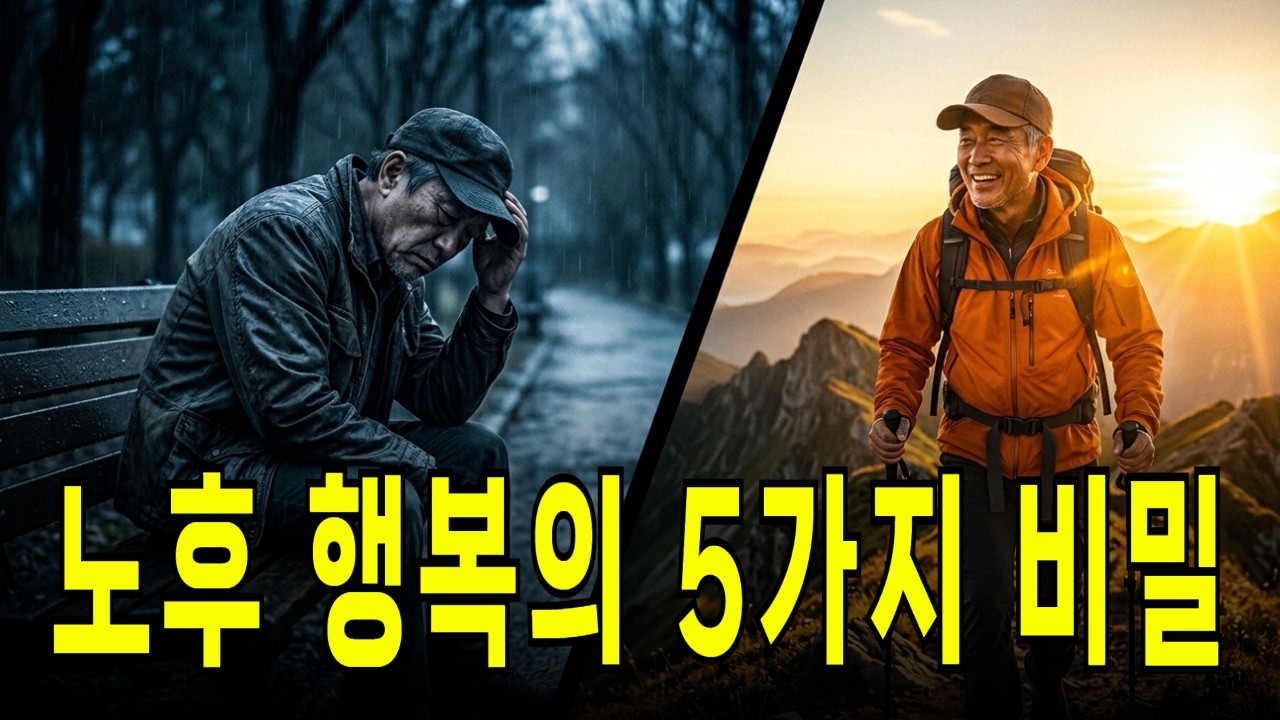 퇴직 후 3년, 두 사람의 인생이 완전히 갈린 이유 | 노후 행복의 5가지 비밀