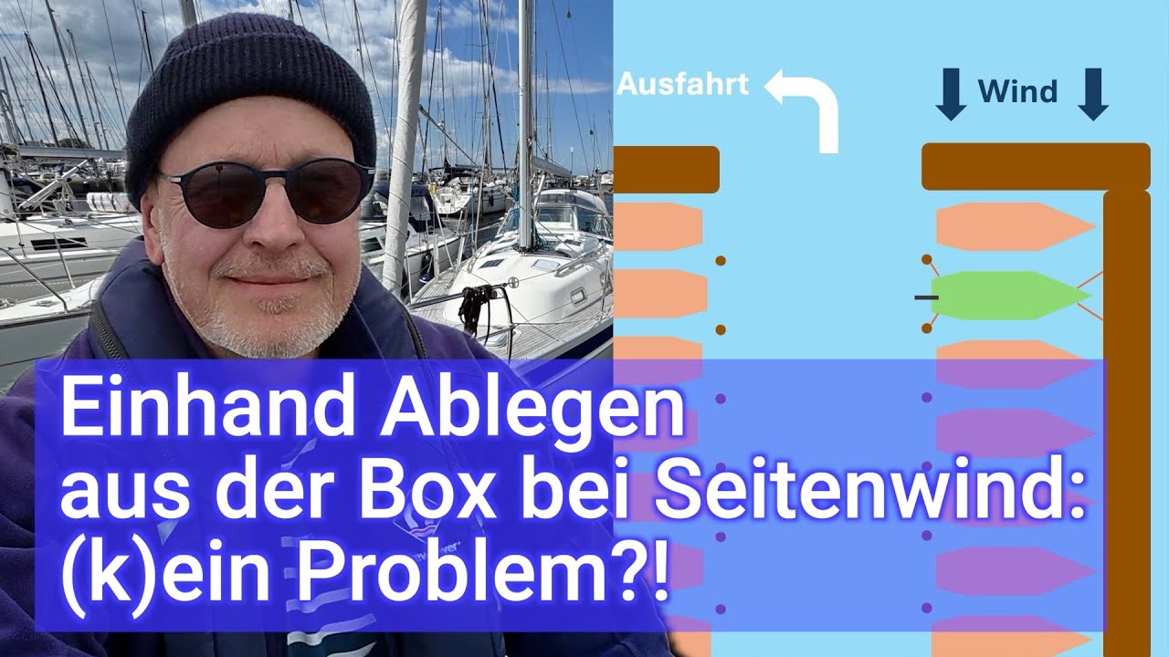 Einhand Ablegen aus der Box bei Seitenwind: (k)ein Problem?!