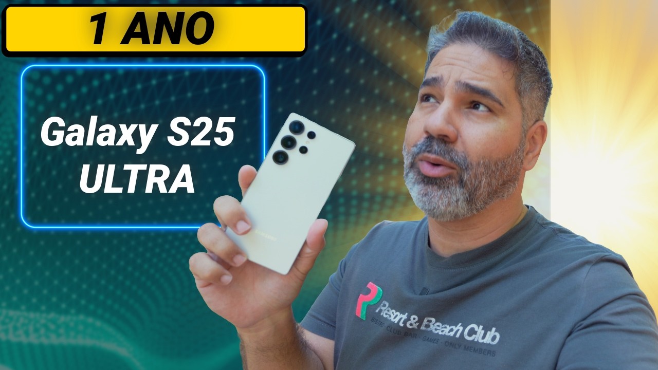 1 ANO com o Galaxy S25 Ultra – Ainda é o Melhor Topo de Linha?