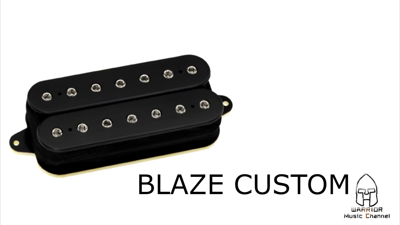 Dimarzio Blaze Custom VS Dimarzio The Tone Zone 7