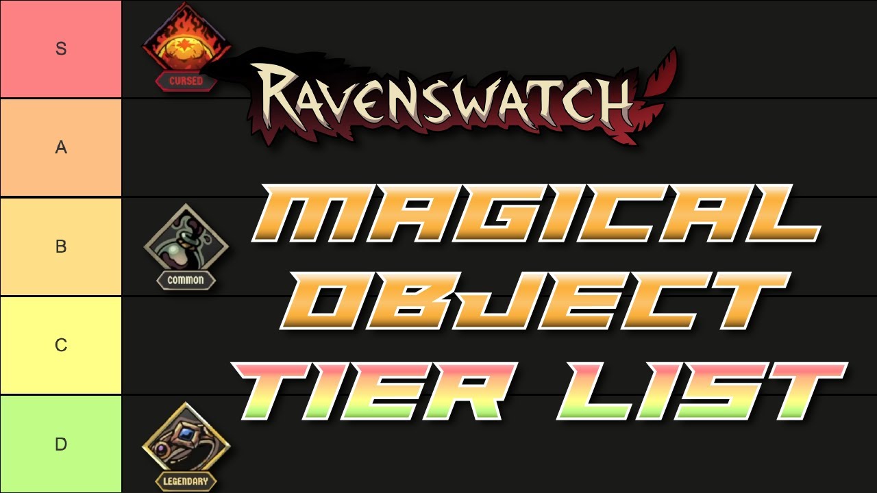 Magical Objects Tier List 1.0