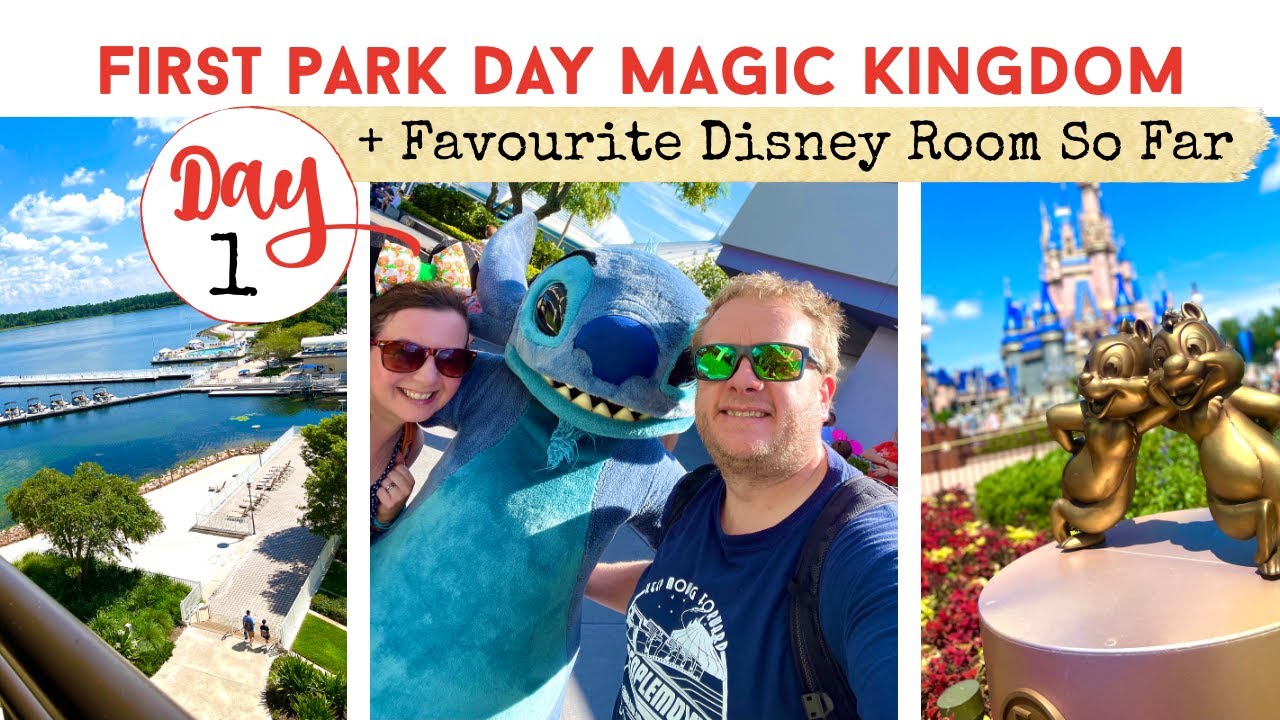 WALT DISNEY WORLD | First Park Magic Kingdom | Evening In Epcot | Baylake Tower Studio | Day 1