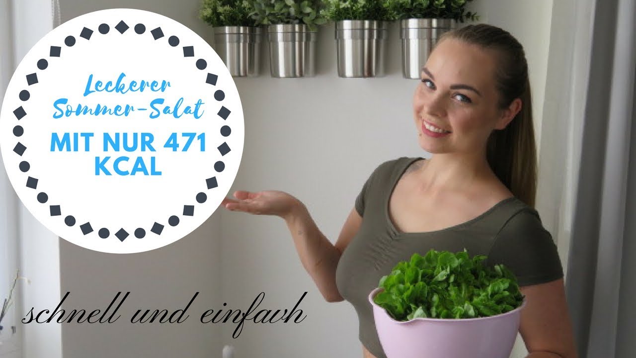 LECKERER Sommer-Salat perfekt als ABENDESSEN ! | its_vanniii