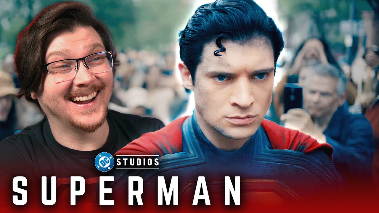 SUPERMAN OFFICIAL TEASER TRAILER REACTION | DAVID CORENSWET | JAMES GUNN | DCU | DC STUDIOS