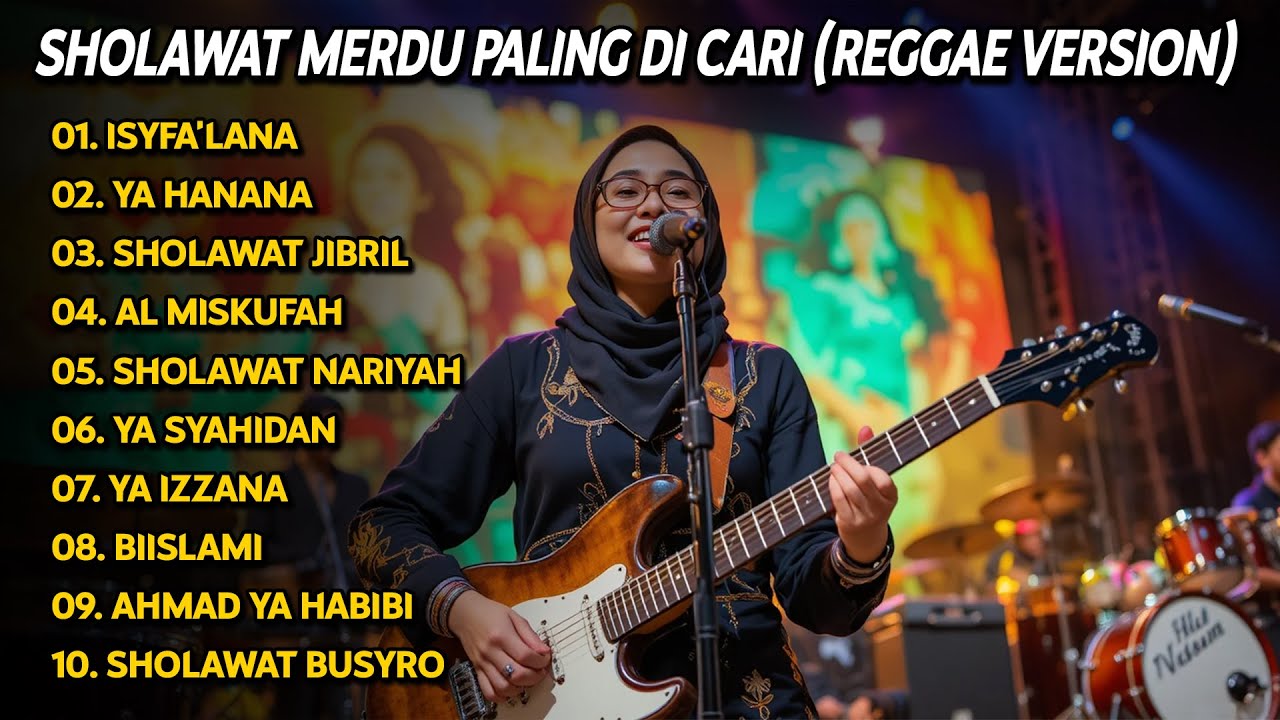 LAGU SEMANGAT KERJA 🎵 SHOLAWAT REGGAE | SHOLAWAT JIBRIL | SHOLAWAT NABI | SHOLAWAT MERDU