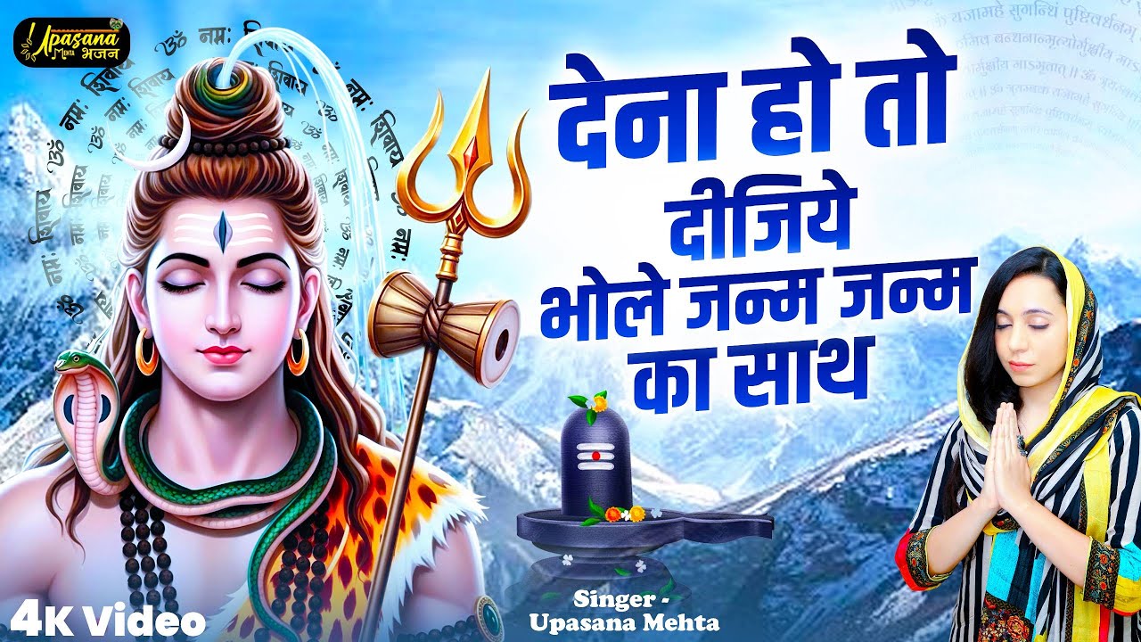 मेरे सिर पर रख दो भोले अपने ये दोनों हाथ| Dena Ho To Dijiyein Bhole Janam Janam Ka Saath|Shiv Bhajan