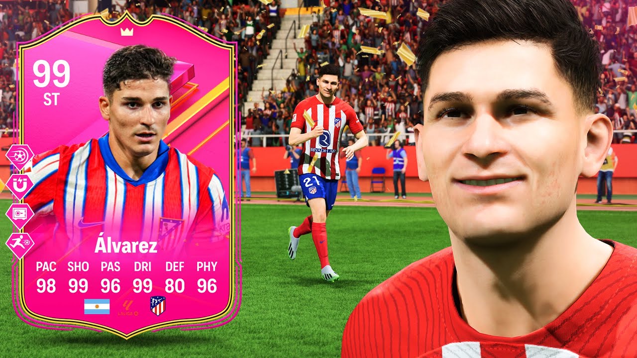 99 FUTTIES SBC Alvarez is PERFECT! 🔥 FC 24 Player Review