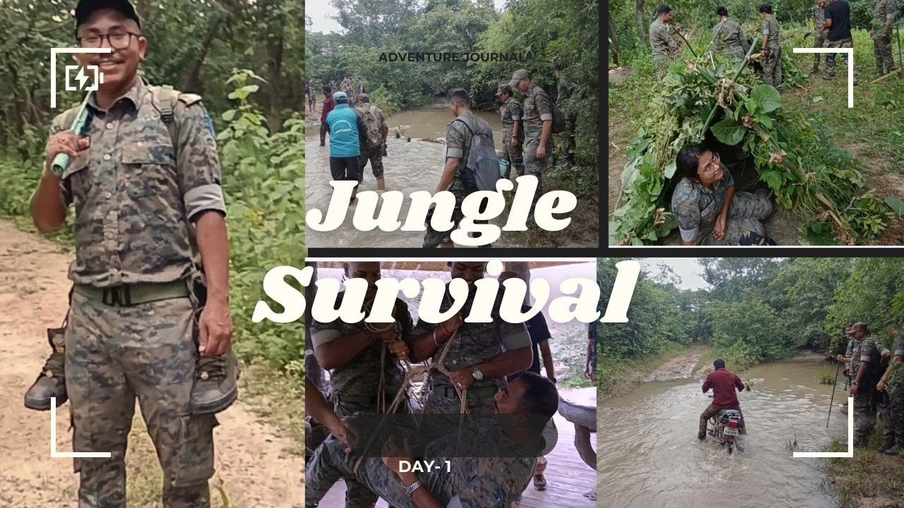 Day 1: Jungle Survival Training | APSC Forest Range Officer | Narsapur Reserve Forest 