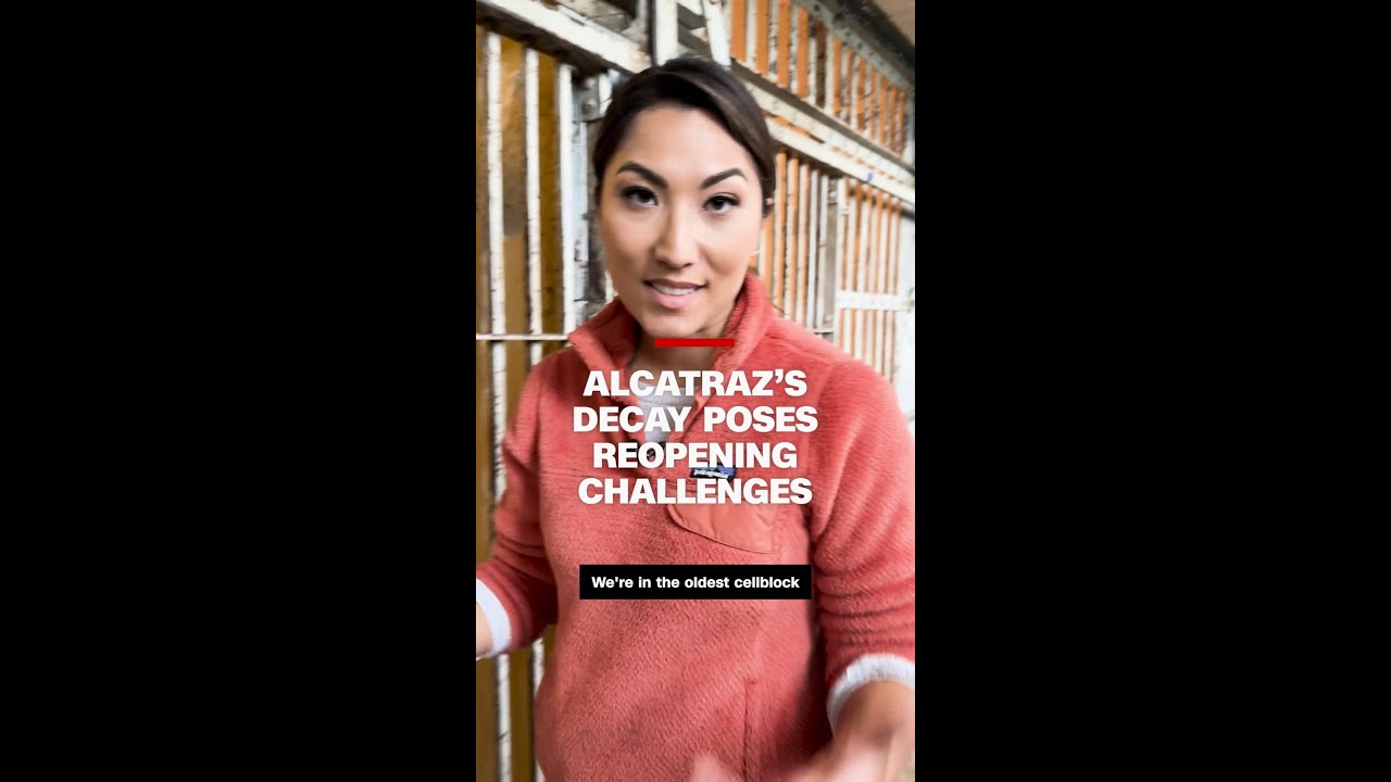 Alcatraz's decay poses reopening challenges