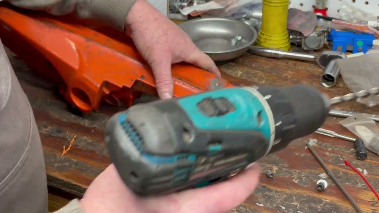 How to fix stripped plastic Husqvarna tanks