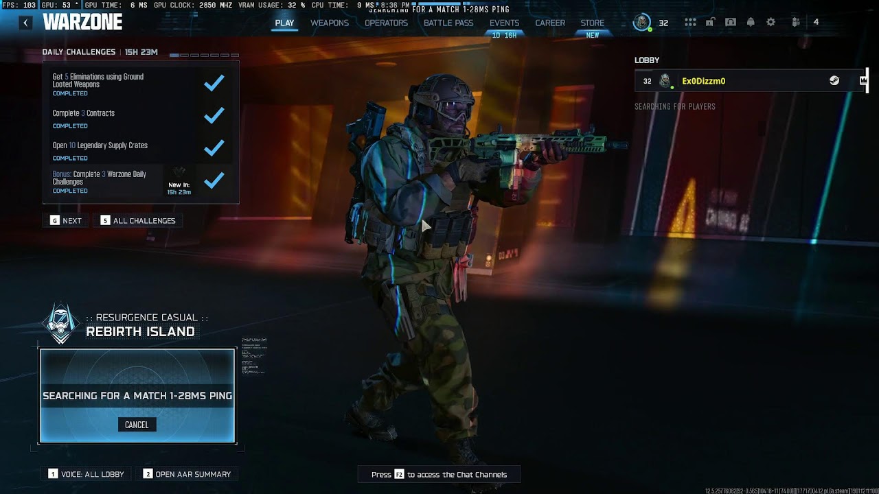 🔴COD: Black Ops 7/ WZ RANK: Plastic 🔴