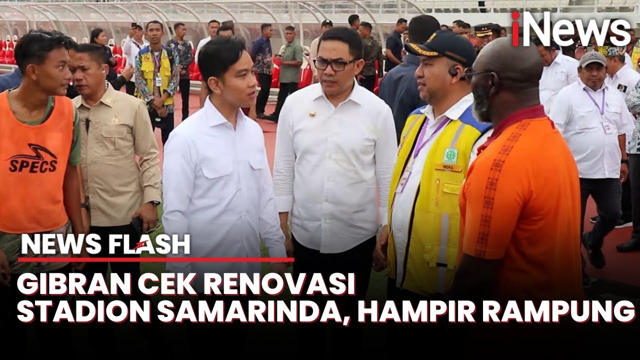 Kunjungan Perdana Wapres Gibran di Samarinda, Apresiasi Proyek Pembangunan Kota | News Flash