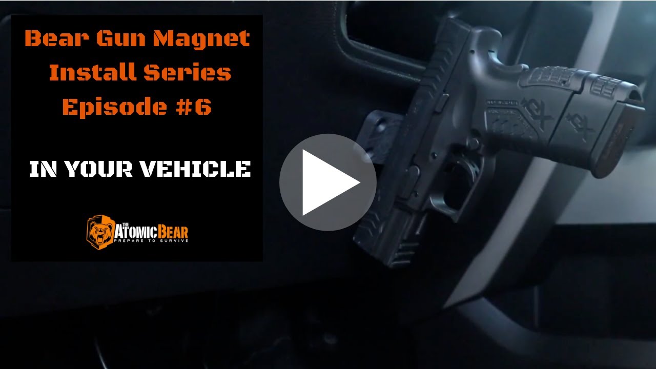 Bear Gun Magnet Install Episodes: #6 In a Car Without Screws