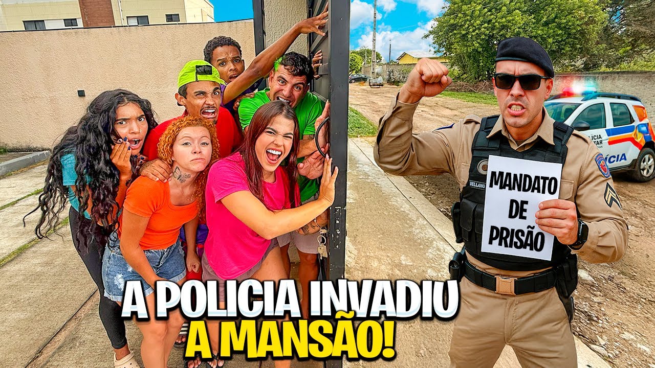 A POLÍCIA ACHOU A MANSÃO *O Pac foi preso