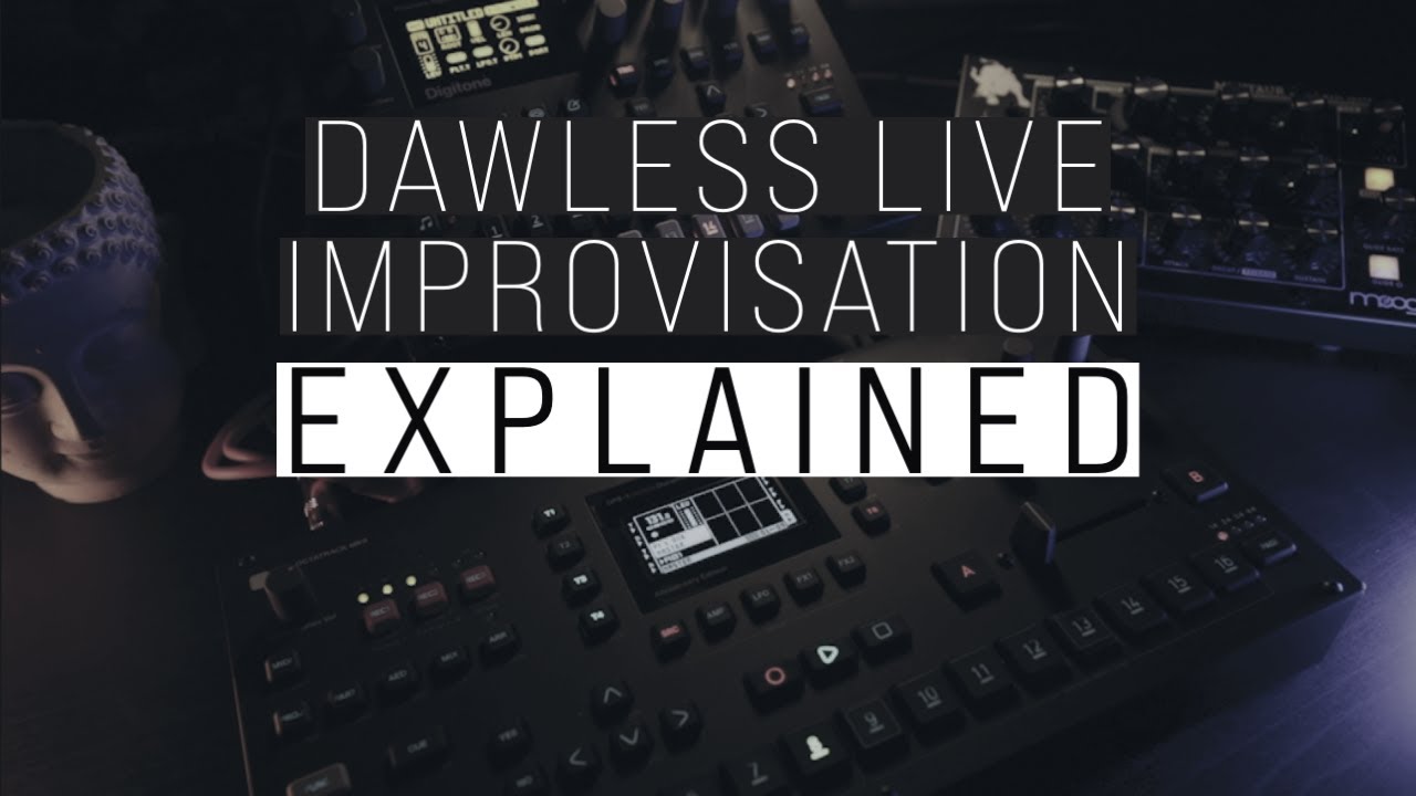 Live Setup Explained: Improvise Live In Key on Elektron Octatrack, Elektron Digitone, Moog Minitaur