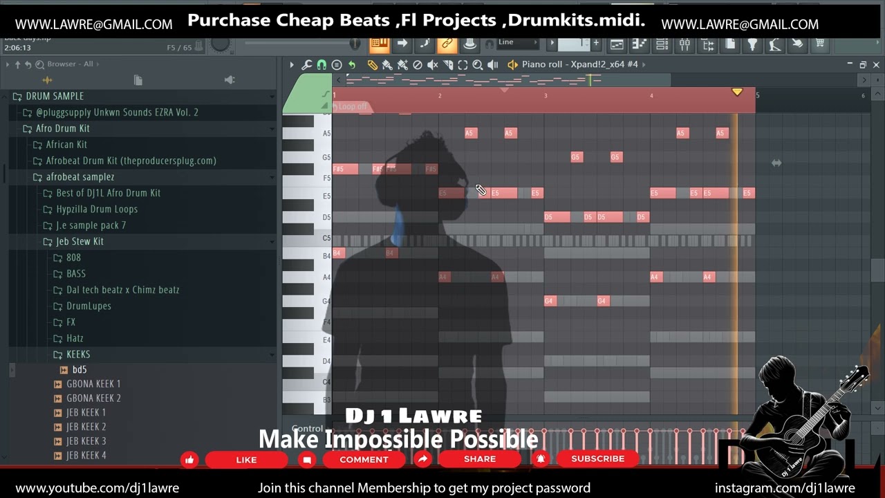 Make dancehall classic on FL studio 20 