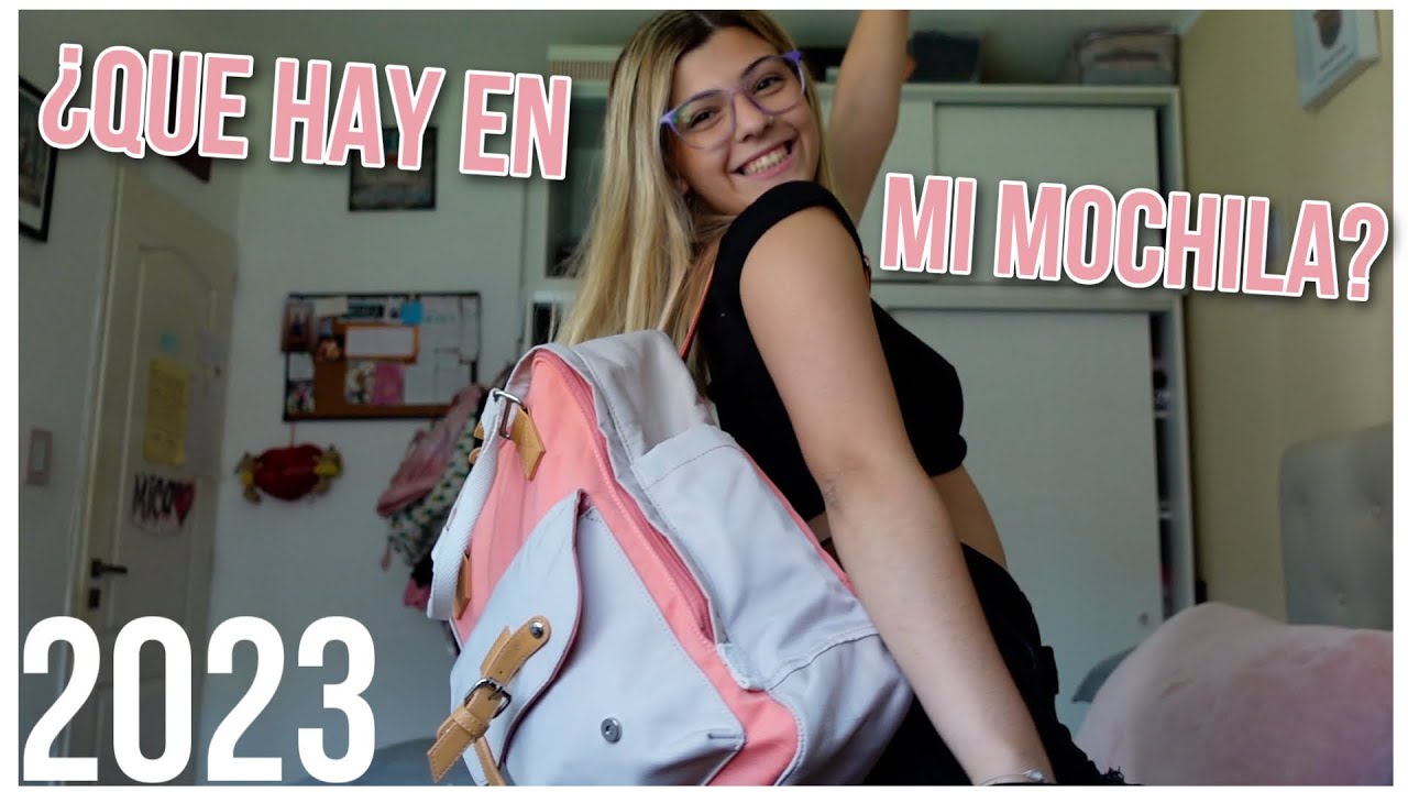 ¿QUE LLEVO EN MI MOCHILA DE LA FACULTAD?😳😳 2023