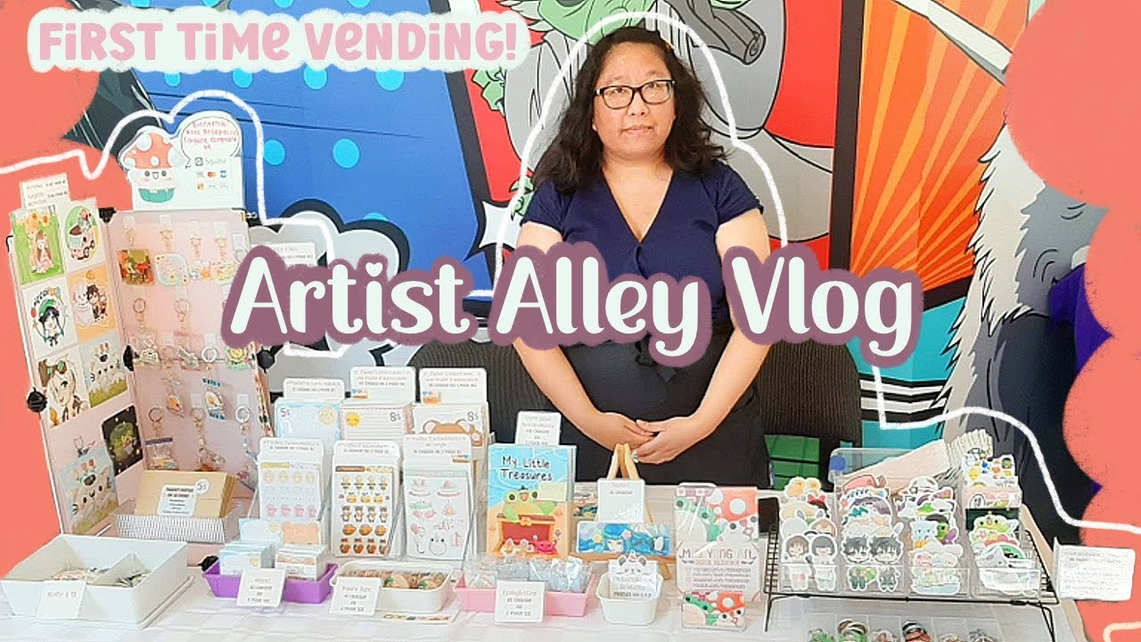 My First Artist Alley: Preparing Products and Vending at Cosplay Imaginaire 2022