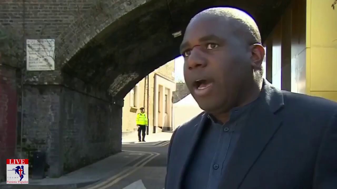 Labour's David Lammy Claims He Has NOT Seen Police With One Stood Behind Him