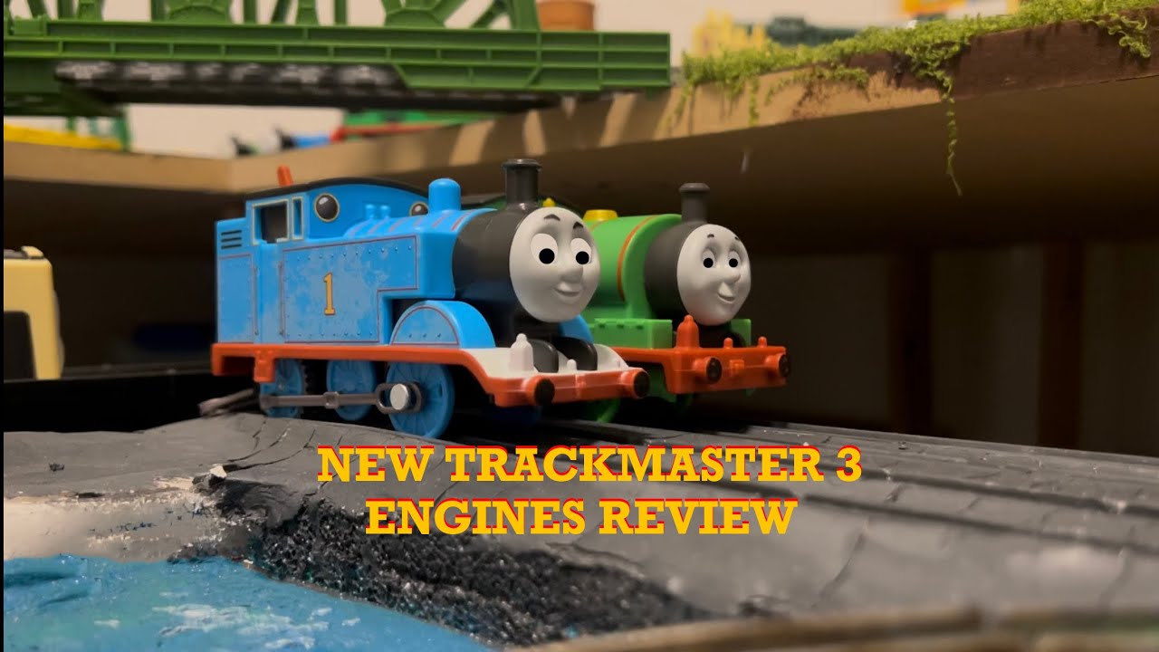 80th anniversary Trackmaster 3 Thomas, Percy and James review