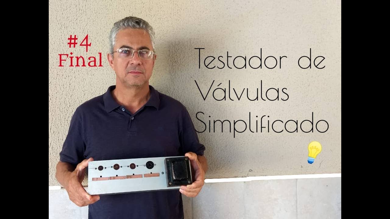 Testando 6l6, El34 e El84 com o Testador Homemade