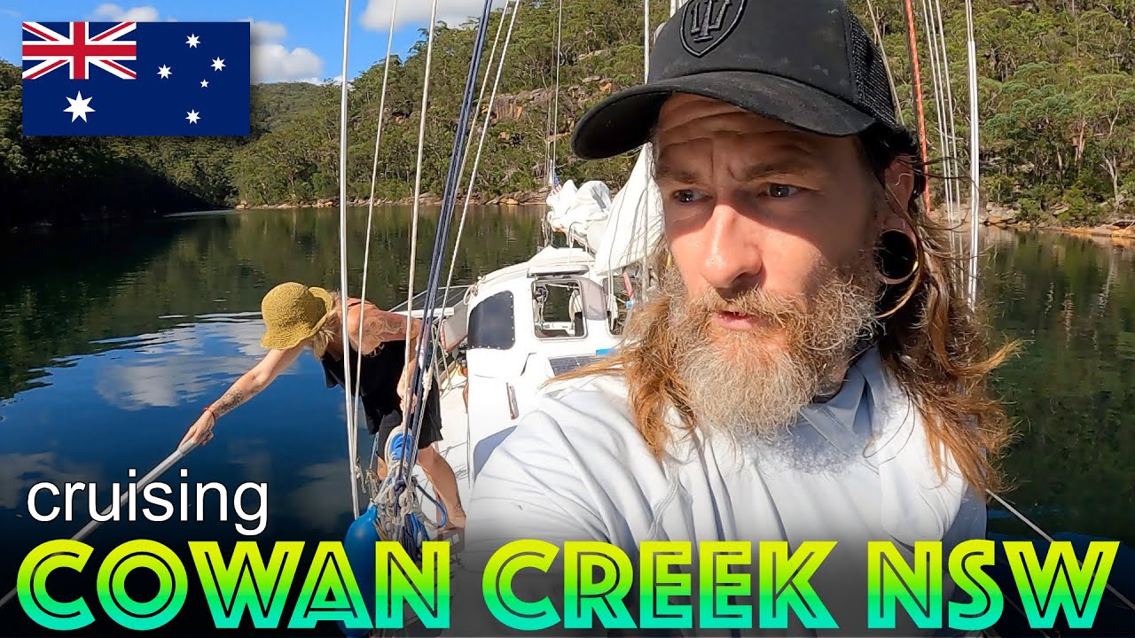 Exploring Cowan Creek in New South Wales on a 30ft sailboat