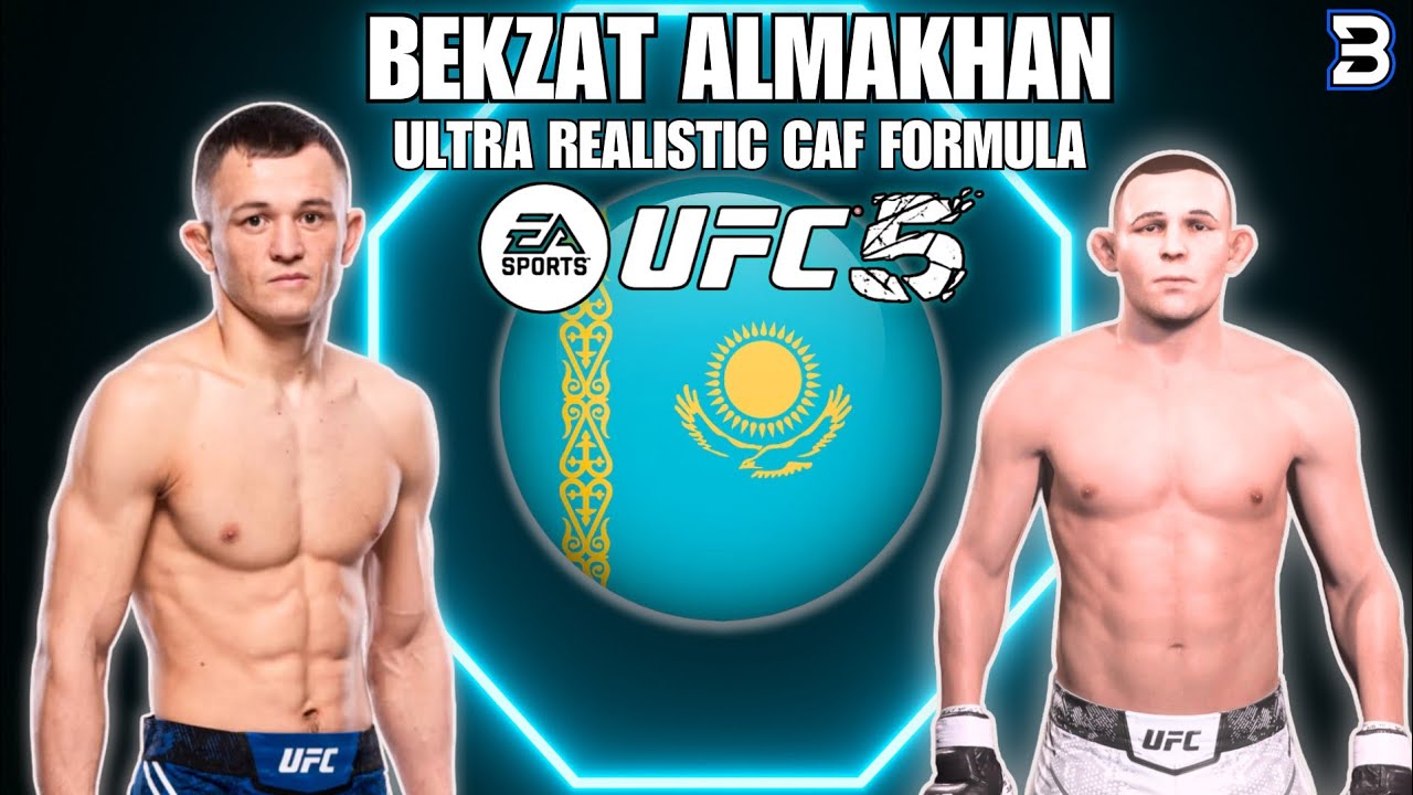 Bekzat Almakhan CAF in UFC 5 – Realistic Create-A-Fighter Formula