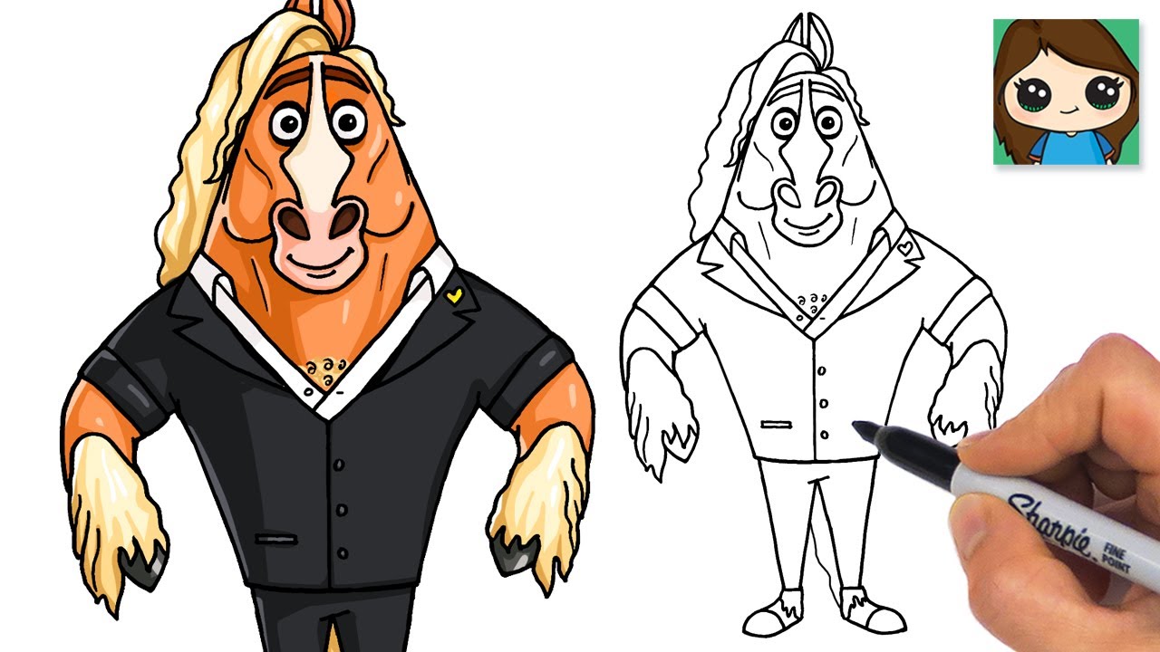 How to Draw Mayor Winddancer Horse | Zootopia 2