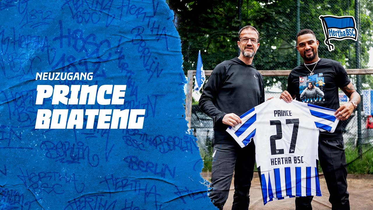 Endlich Zuhause: Kevin-Prince Boateng | Hertha BSC