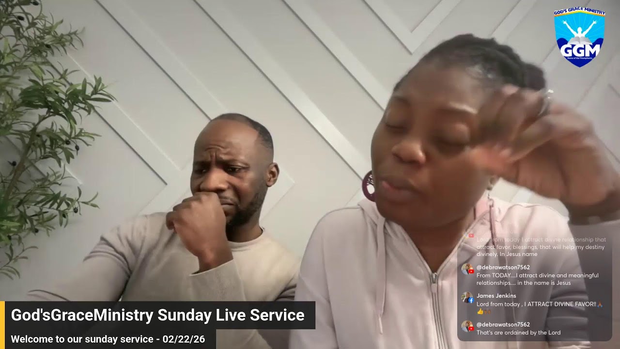 God's Grace Ministry Virtual Sunday Service - 02/22/26
