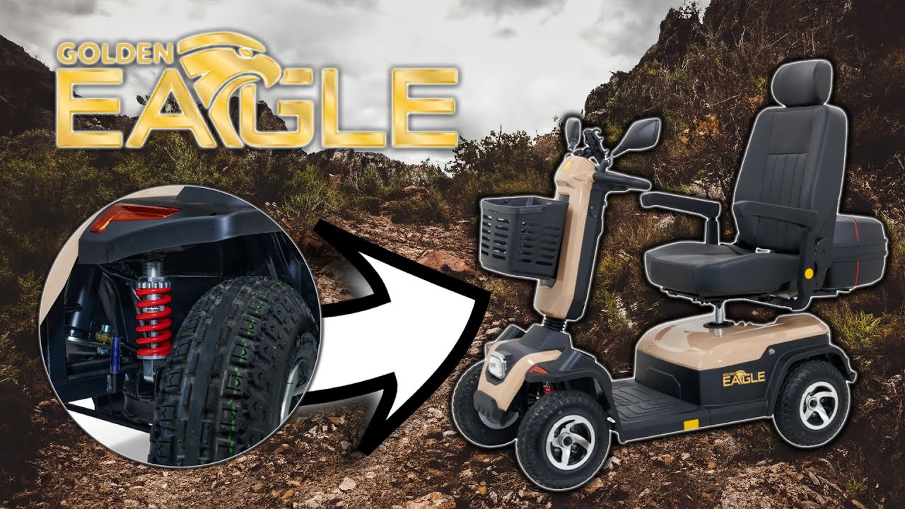 RUGGED YET STYLISH | Golden Technologies Eagle Off-Road Mobility Scooter