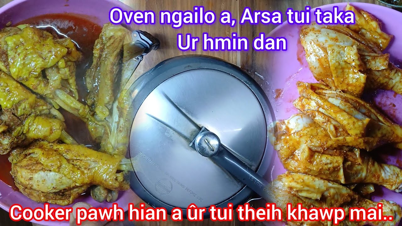 Oven awm loh pawn,  cooker hian awlsam si, tui si, hnip tui deuh in siam leh ang aw...