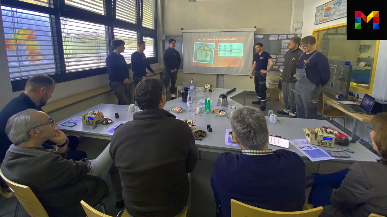 Unsere technischen Azubis bauen 