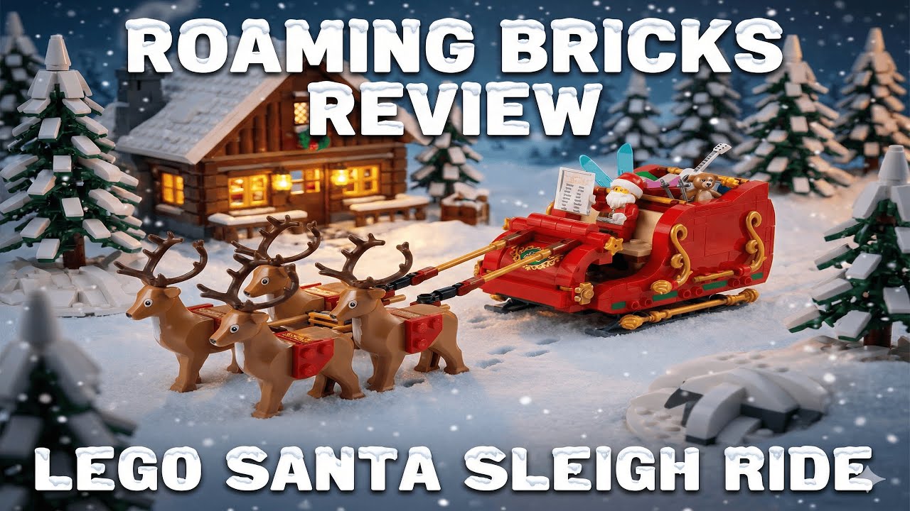 В путь! 🛷 Праздничный выпуск Roaming Bricks 