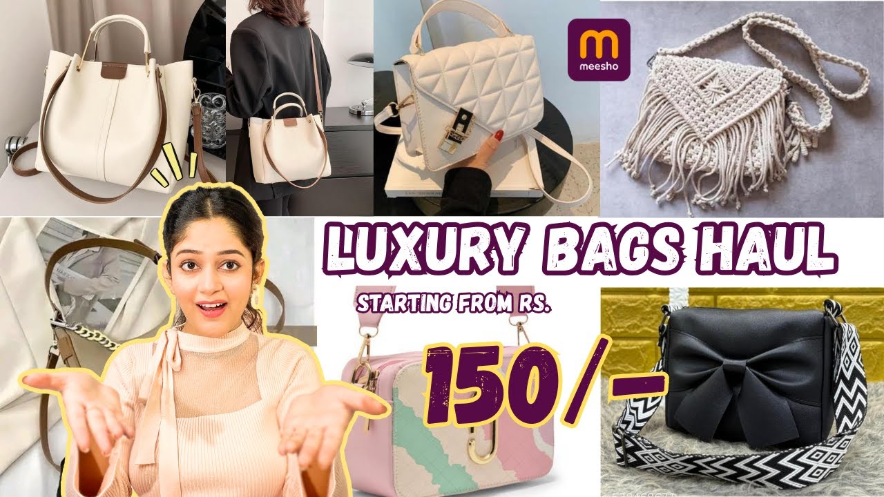 Meesho Sling bag Haul | Cute Handbags Haul on Meesho | Meesho Handbags Haul